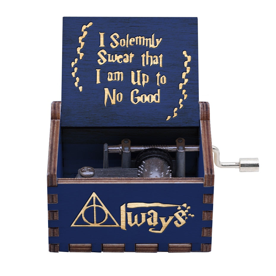 Hriymtd 2 Pezzi di Carillon Harry Potter e Spirited Away Carillon  Intagliato Vintage retrò a manovella Artigianale Ideale per Natale  Compleanno e Festival. : : Casa e cucina