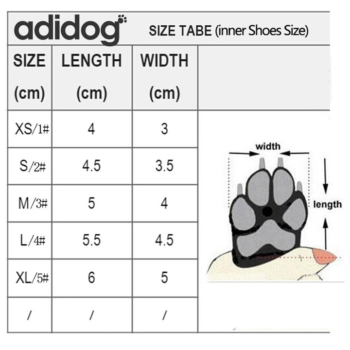 Scarpe per cani da compagnia invernali super calde 4 pezzi / set stivali per cani in cotone antiscivolo scarpe XS XXL per cani di piccola taglia prodotto per animali domestici Chihuahua impermeabile - Gufetto Brand 