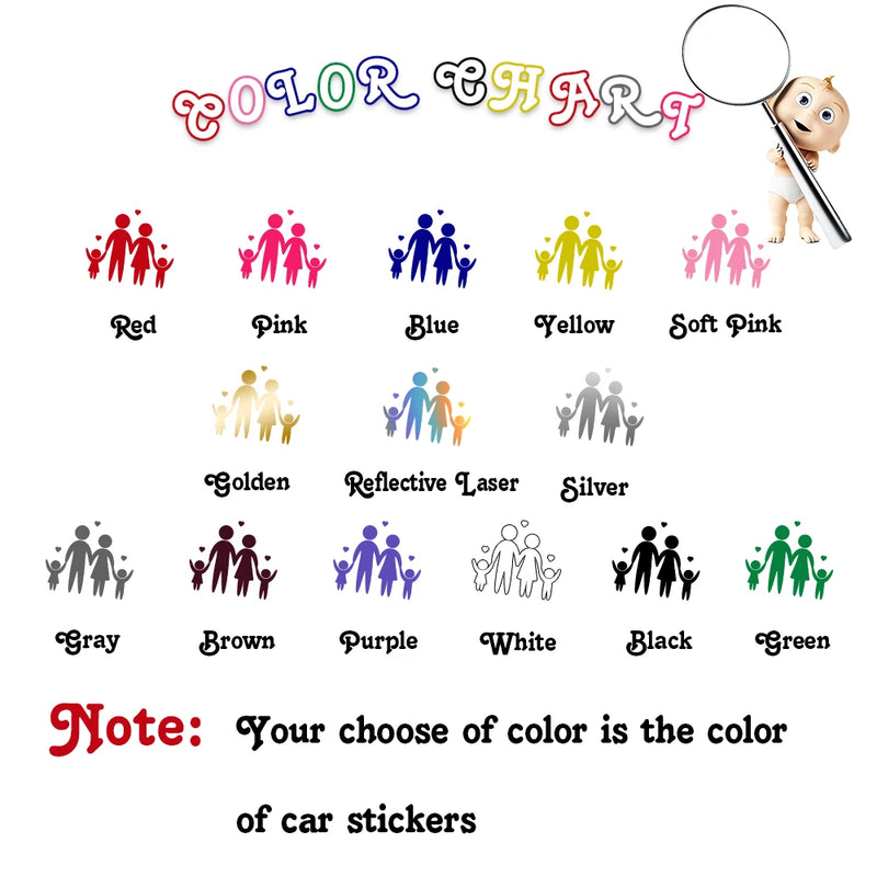 Diy family Stickers Ussr Hood Tailgate Side Window Decal Car Sticker Decoration Sweet Auto Sticker Decal Decorate Sticker - Gufetto Brand 