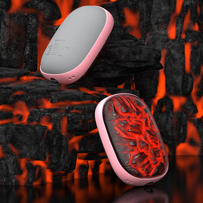 Scaldamani portatile ricaricabile Dynamic Flame a doppio uso - Gufetto Brand 