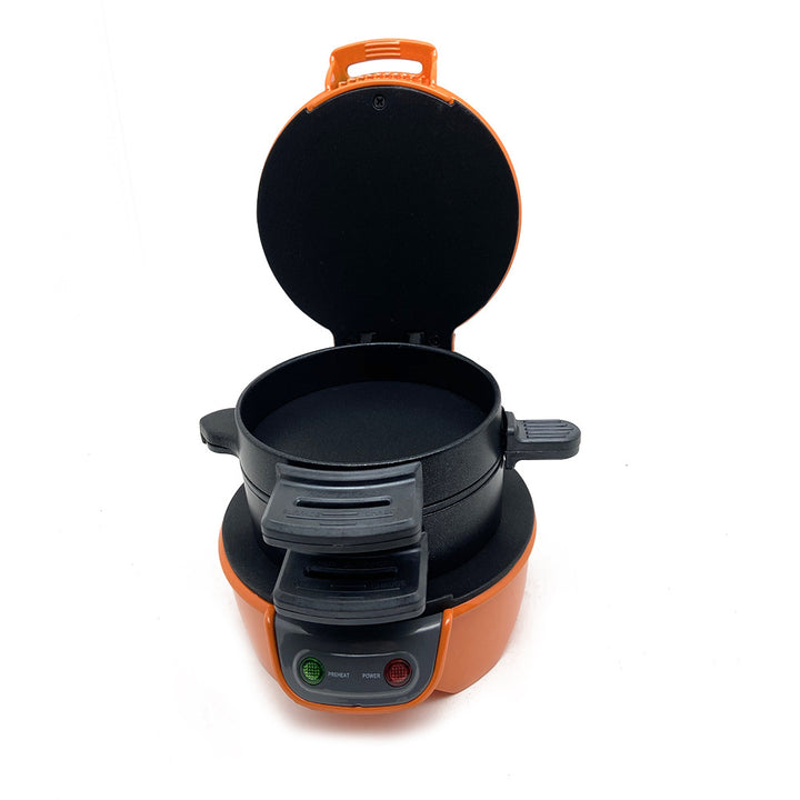 Macchina per la colazione domestica Macchina per panini di Amburgo con macchina per anelli per fornelli per uova Macchina per panini per il pane Macchina per waffle - Gufetto Brand 
