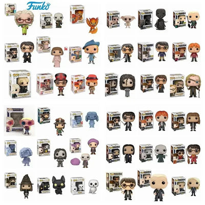 FUNKO POP Full styles Bellatrix 29# Dumbledore Dobby Snape Voldemort Luna RON Hermione Toy Figures Collection Model Toy Gifts - Gufetto Brand 