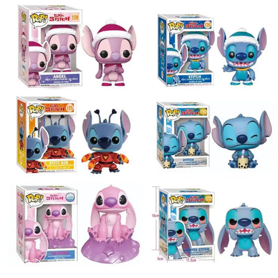 Hot Sales Funko Pop Stitch Anime Figure Toy Collectible Action Figuras Pvc Model Doll Kids Christmas Birthday Gifts - Gufetto Brand 