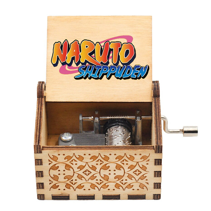 Carillon in legno fatto a mano Jack Sparrow dai pirati dei Caraibi suona melodia Davy Jones Sailor Moon carillon regalo - Gufetto Brand 