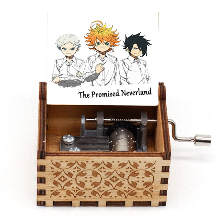Carillon in legno fatto a mano Jack Sparrow dai pirati dei Caraibi suona melodia Davy Jones Sailor Moon carillon regalo - Gufetto Brand 
