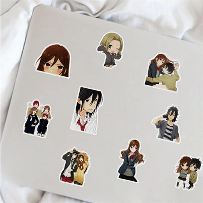 10/30/50PCS Japanese Love Anime Horimiya Character Sticker For Luggage Laptop IPad Gift Journal Waterproof Sticker Wholesale - Gufetto Brand 