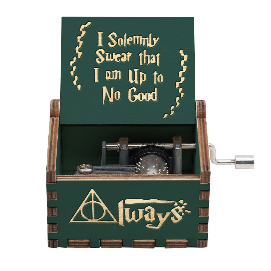 Carillon in legno fatto a mano Jack Sparrow dai pirati dei Caraibi suona melodia Davy Jones Sailor Moon carillon regalo - Gufetto Brand 