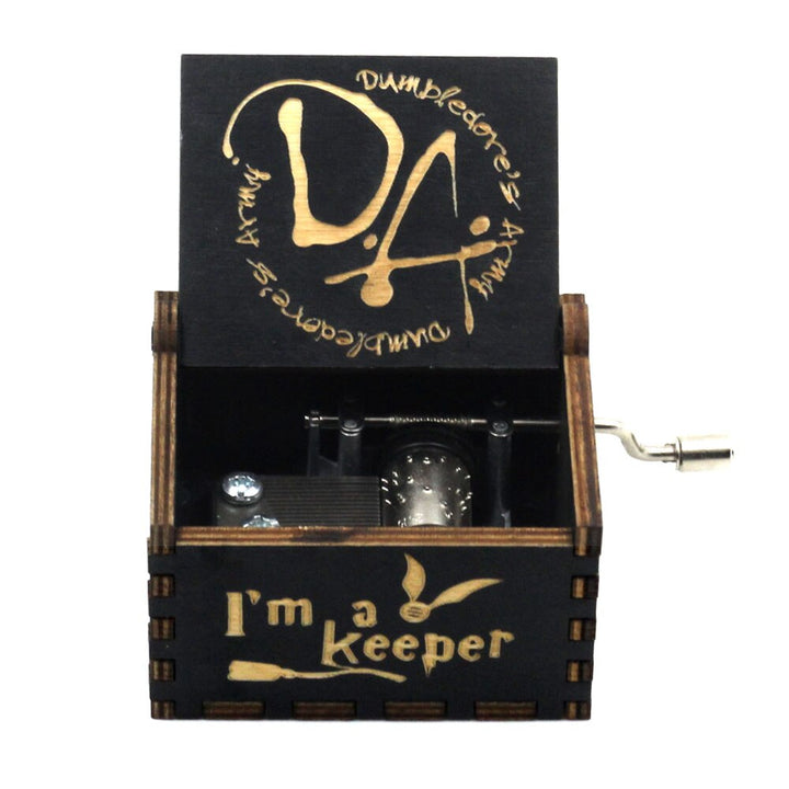 Carillon in legno fatto a mano Jack Sparrow dai pirati dei Caraibi suona melodia Davy Jones Sailor Moon carillon regalo - Gufetto Brand 