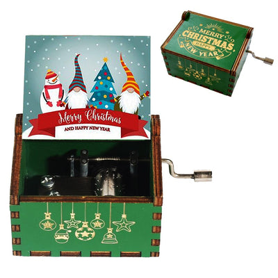 Carillon in legno Disney Frozen Winnie The Pooh Totoro Dragon Ball Buon Natale e Capodanno regalo per gli amici - Gufetto Brand 