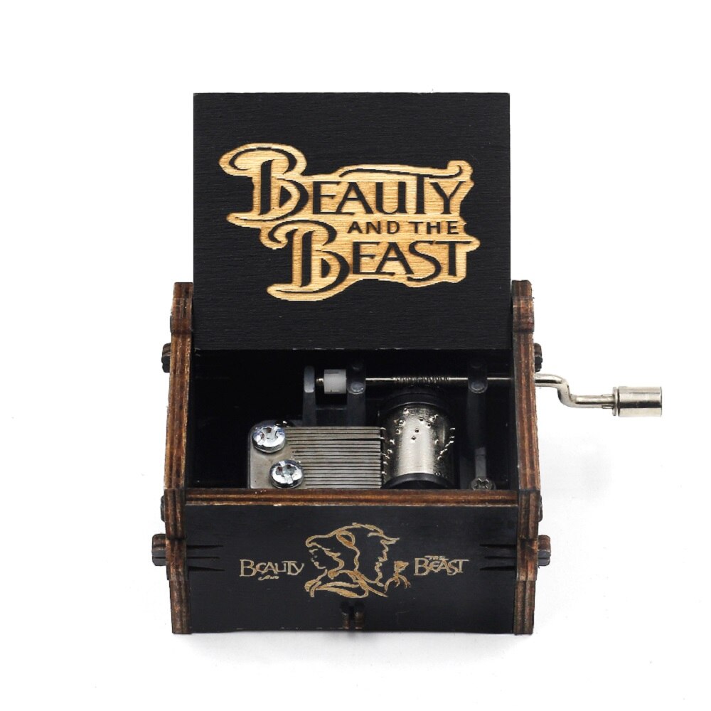 Carillon in legno fatto a mano Jack Sparrow dai pirati dei Caraibi suona melodia Davy Jones Sailor Moon carillon regalo - Gufetto Brand 