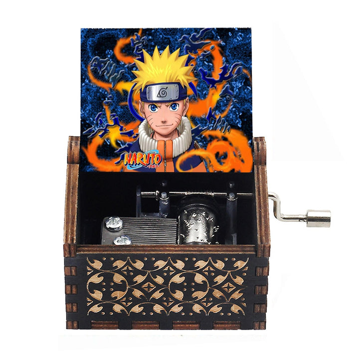 Carillon in legno fatto a mano Jack Sparrow dai pirati dei Caraibi suona melodia Davy Jones Sailor Moon carillon regalo - Gufetto Brand 