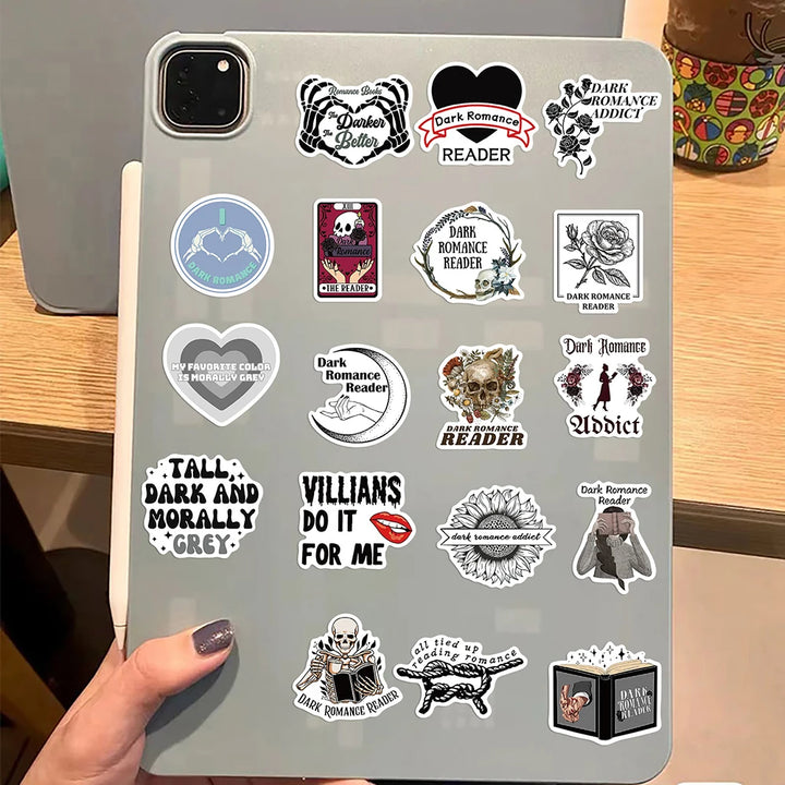 10/30/50PCS Cool Dark Romance Reader Stickers For Scrapbook Phone Skateboard Guitar DIY Decoration Waterproof Graffiti Decal Toy - Gufetto Brand 