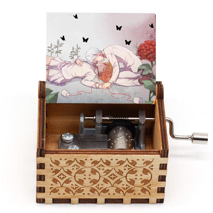 Carillon in legno fatto a mano Jack Sparrow dai pirati dei Caraibi suona melodia Davy Jones Sailor Moon carillon regalo - Gufetto Brand 
