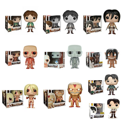 Funko pop New Arrival Attack on Titan ACKERMANN Action Figure Model toys for Vinyl Figure Doll Model CollectibleToys WITH BOX - Gufetto Brand 