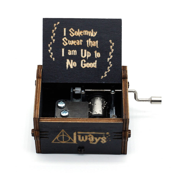 Carillon in legno fatto a mano Jack Sparrow dai pirati dei Caraibi suona melodia Davy Jones Sailor Moon carillon regalo - Gufetto Brand 