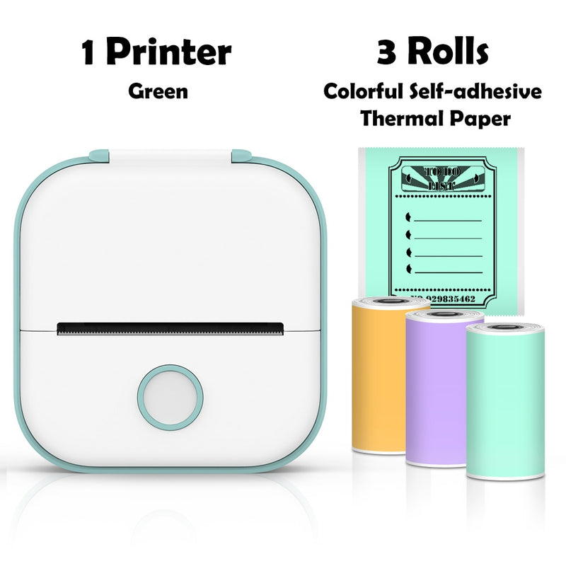 Mini etichettatrice stampante termica portatile stampante per