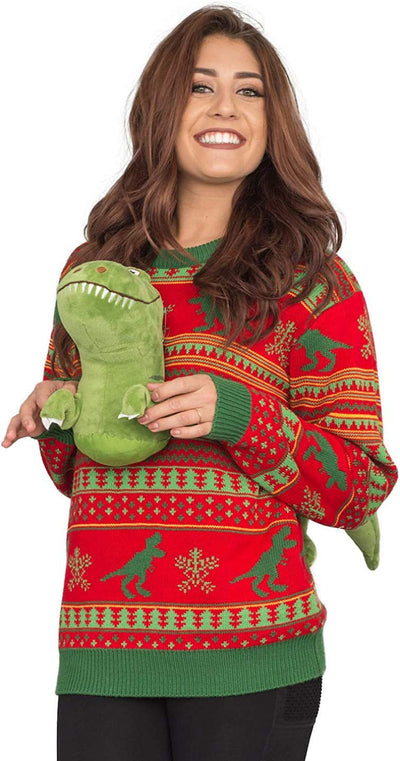 Top maglione natalizio semplice alla moda da donna - Gufetto Brand 