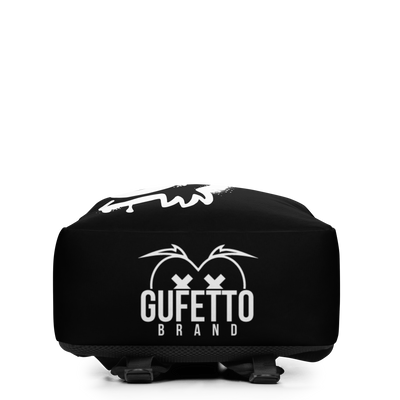 Zaino minimal GUFETTO BIANCO OCCHI ROSSI - Gufetto Brand 