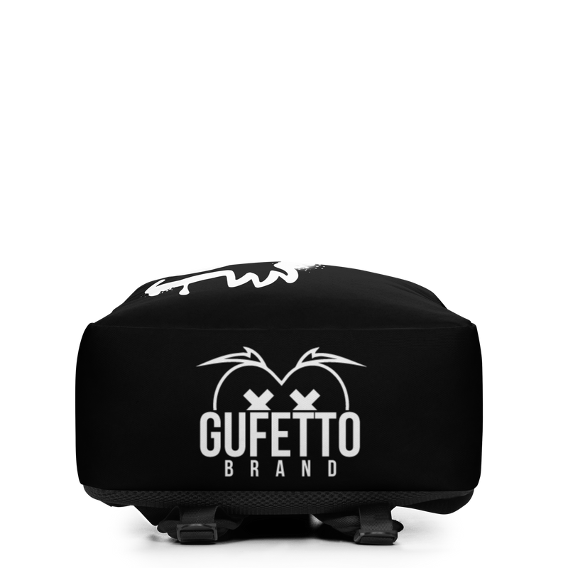 Zaino minimal GUFETTO BIANCO OCCHI BIANCHI - Gufetto Brand 