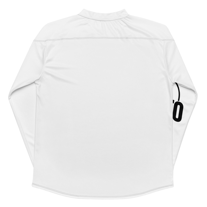 Maglia riciclata fan dell'hockey GUFETTO NERO OCCHI ROSSI - Gufetto Brand 