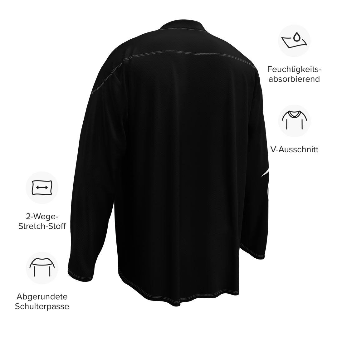 Recycled hockey fan jersey ROSE 4 - Gufetto Brand 