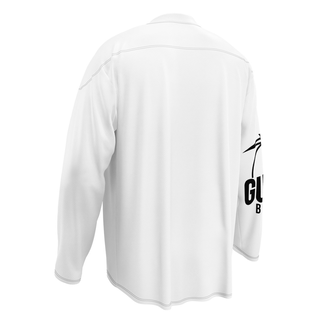 Maglia riciclata fan dell'hockey GUFETTO 1 NERO OCCHI GIALLI - Gufetto Brand 