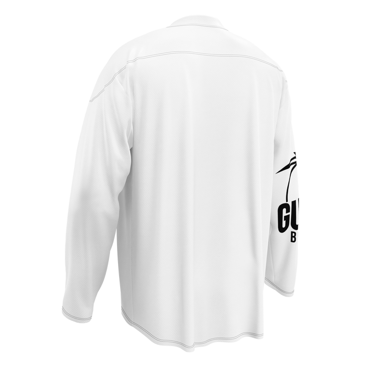 Maglia riciclata fan dell'hockey GUFETTO 1 NERO OCCHI GIALLI - Gufetto Brand 