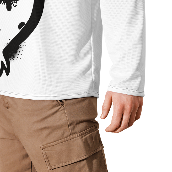 Maglia riciclata fan dell'hockey GUFETTO NERO OCCHI ROSSI - Gufetto Brand 