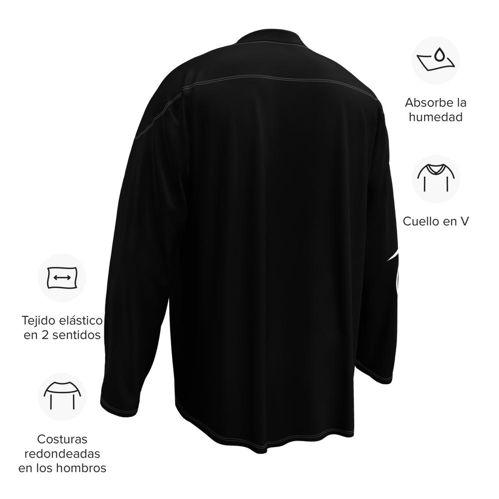 Recycled hockey fan jersey ROSE 4 - Gufetto Brand 