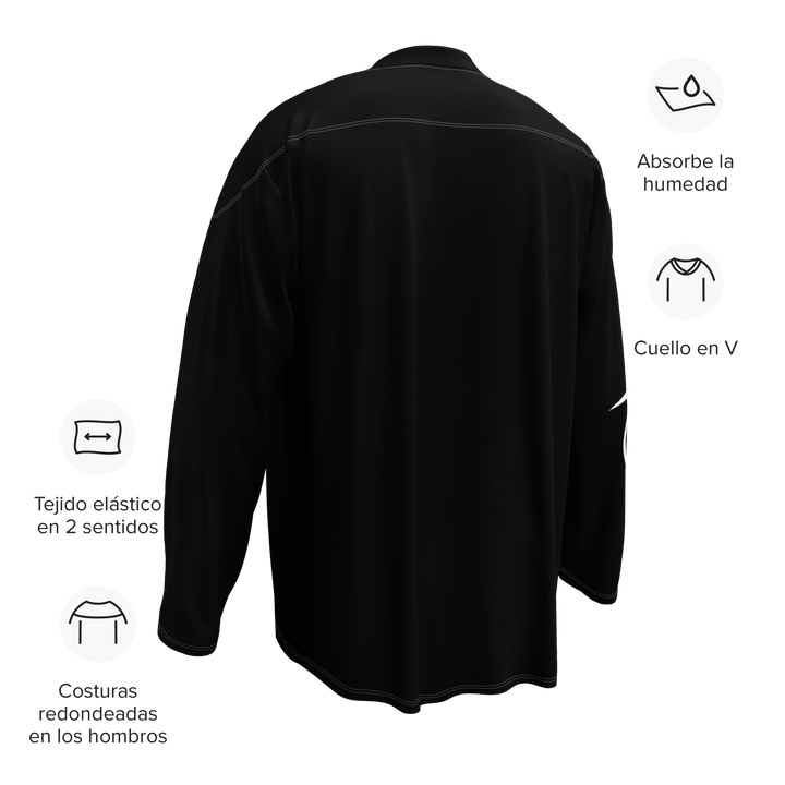 Recycled hockey fan jersey ROSE 4 - Gufetto Brand 