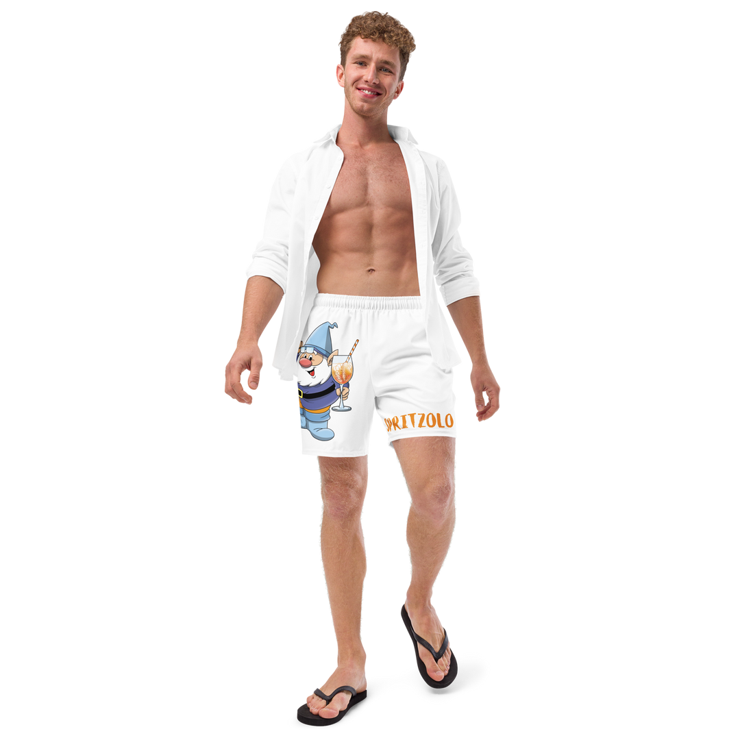 Costume da bagno da uomo Bianco SPRITZOLO - Gufetto Brand 