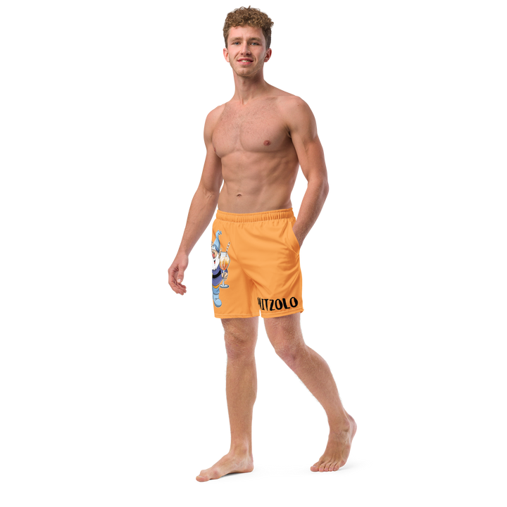 Costume da bagno da uomo Arancione SPRITZOLO - Gufetto Brand 