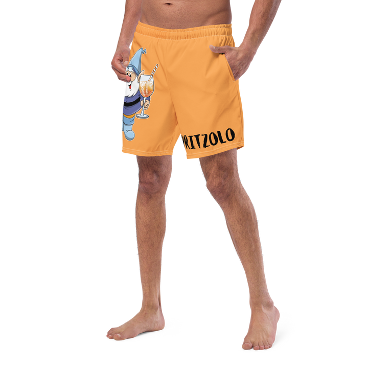 Costume da bagno da uomo Arancione SPRITZOLO - Gufetto Brand 
