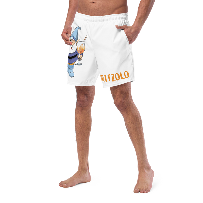 Costume da bagno da uomo Bianco SPRITZOLO - Gufetto Brand 