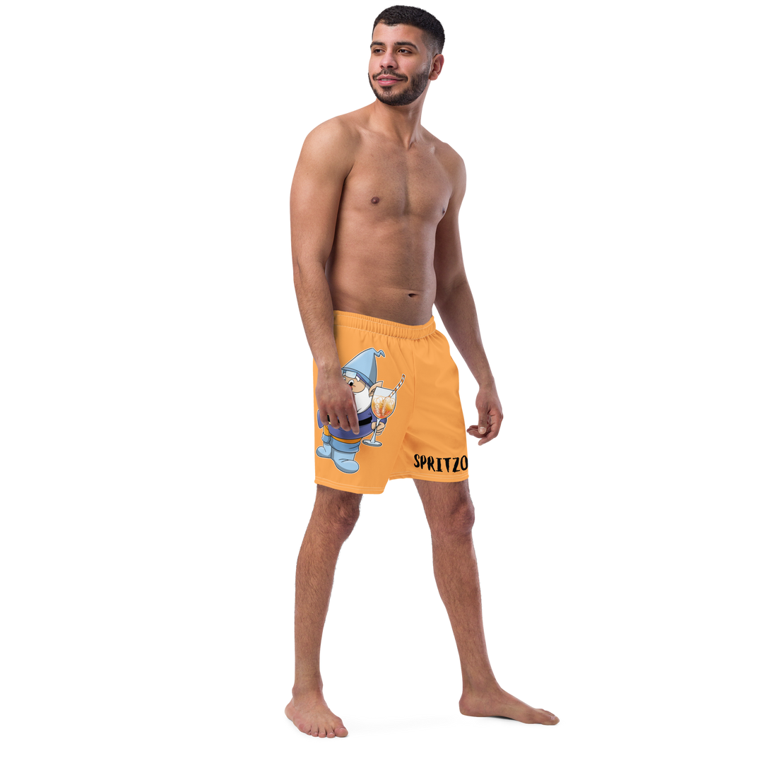 Costume da bagno da uomo Arancione SPRITZOLO - Gufetto Brand 