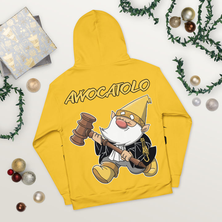 Felpa con cappuccio AVVOCATOLO - Gufetto Brand 