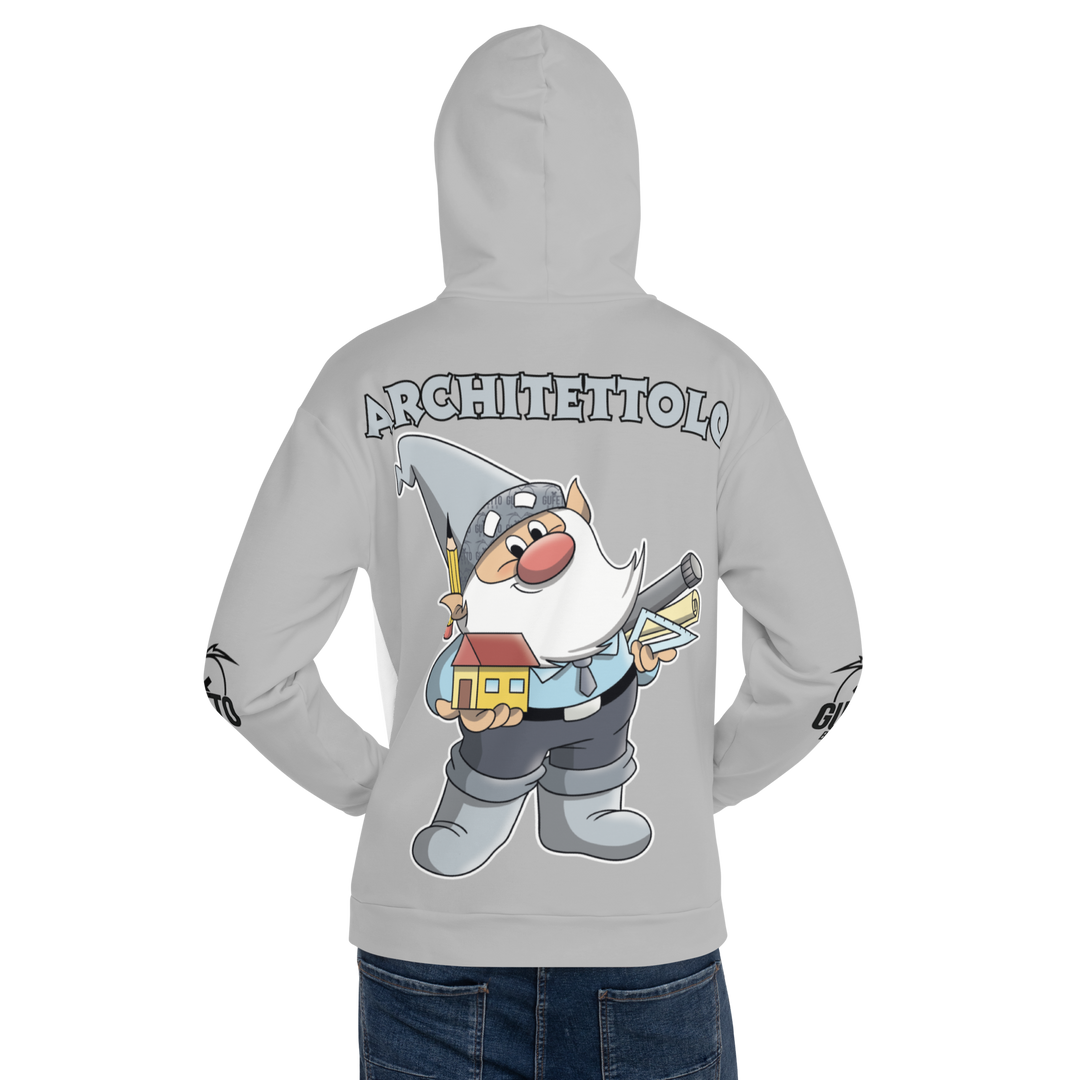 Felpa con cappuccio ARCHITETTOLO - Gufetto Brand 