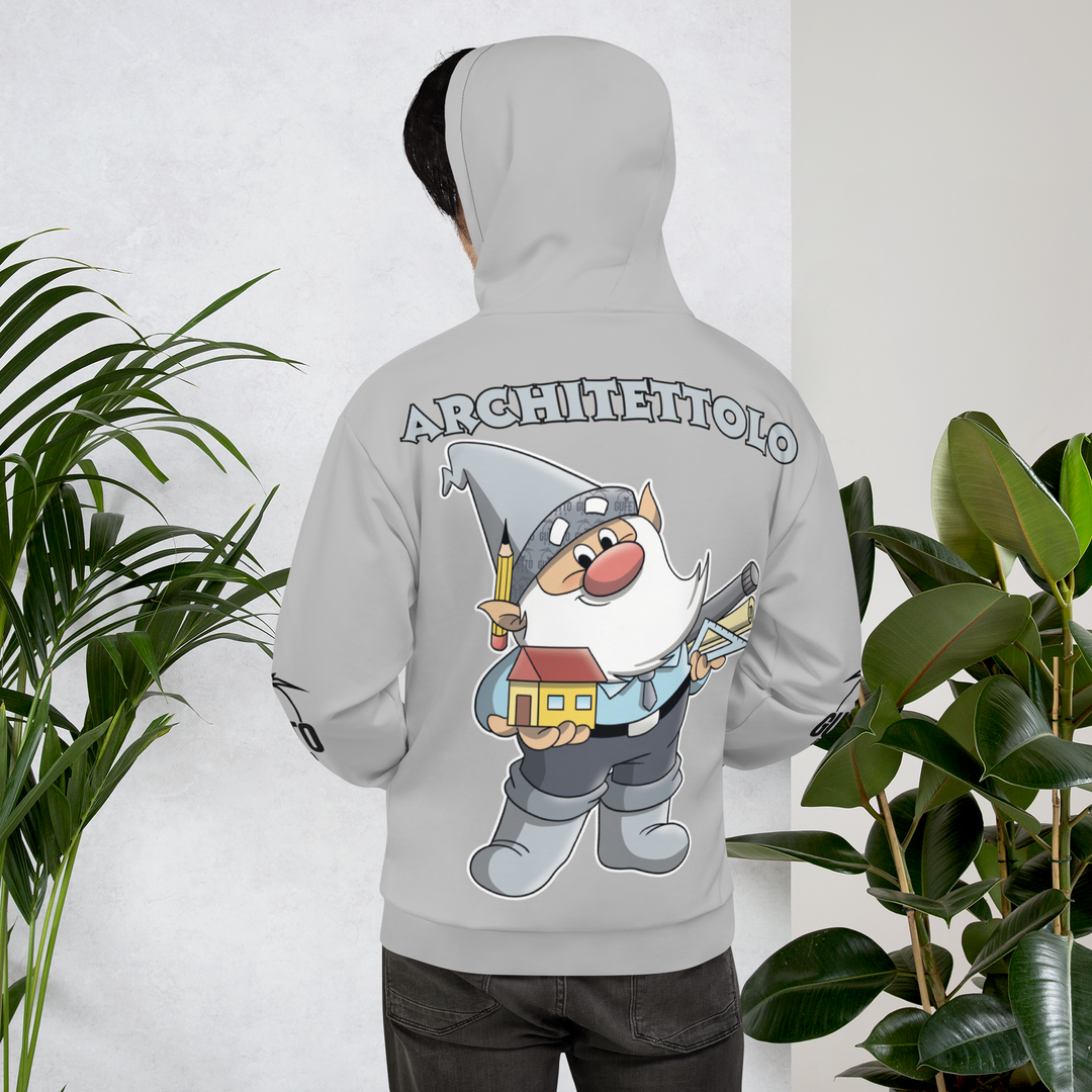 Felpa con cappuccio ARCHITETTOLO - Gufetto Brand 