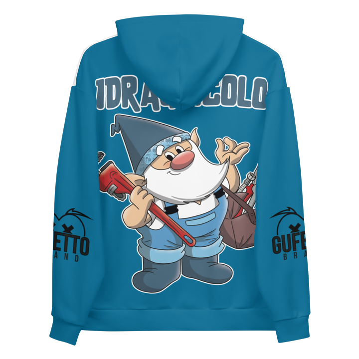Felpa con cappuccio IDRAULICOLO - Gufetto Brand 