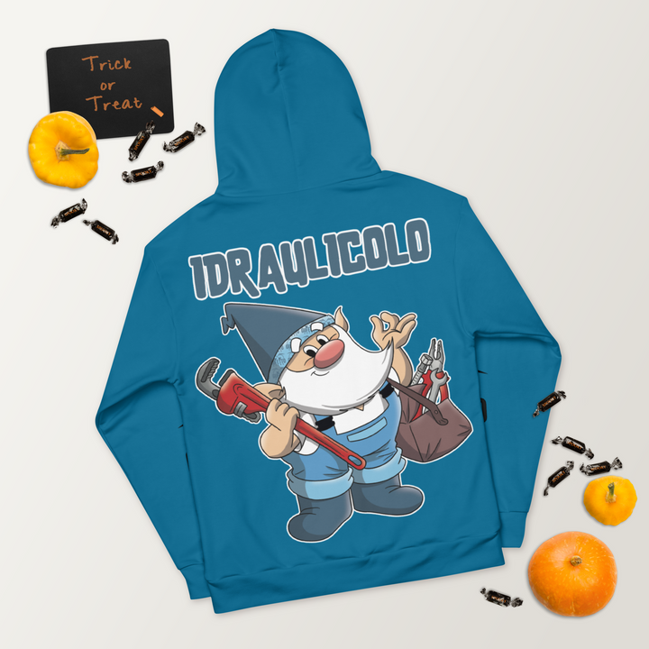 Felpa con cappuccio IDRAULICOLO - Gufetto Brand 
