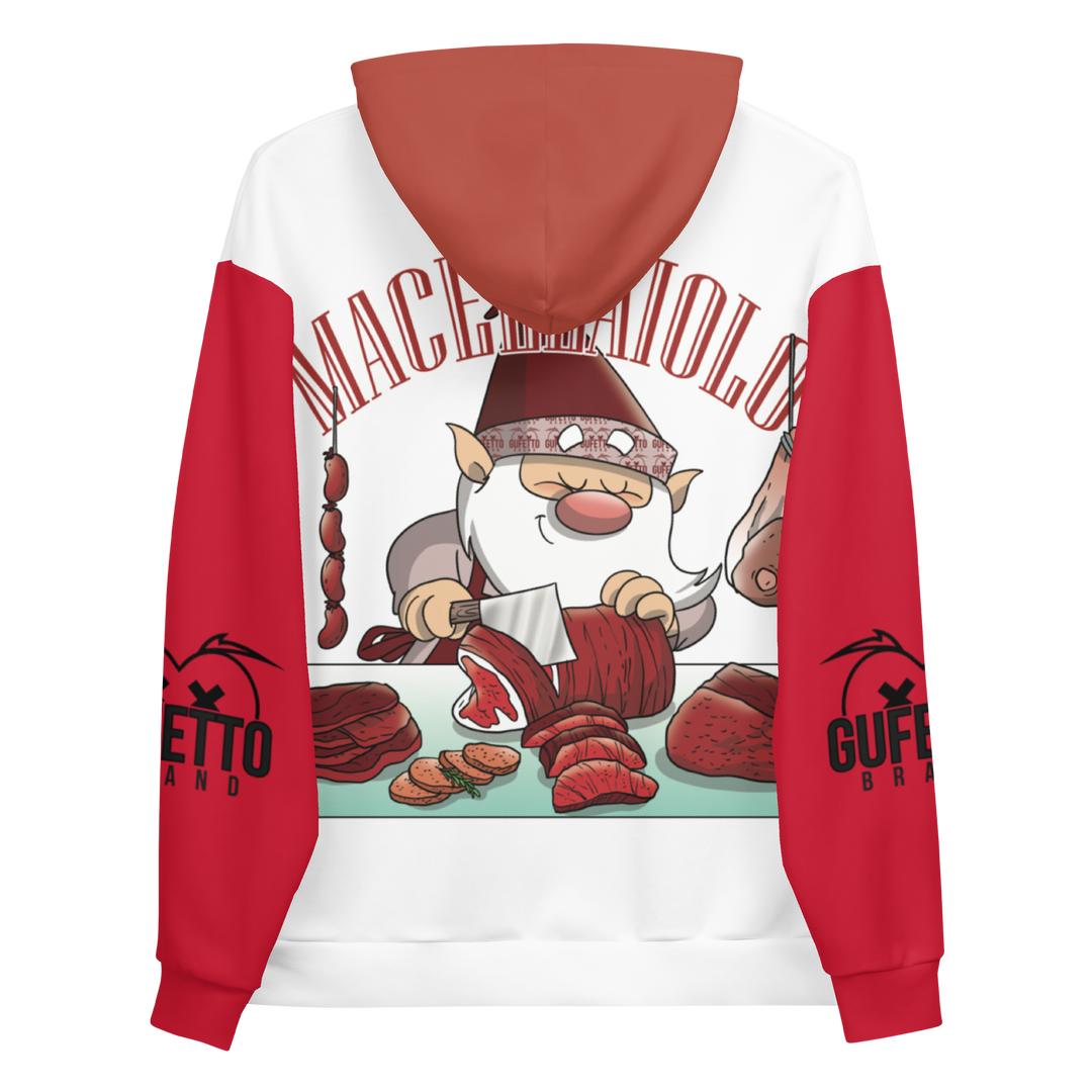 Felpa con cappuccio Uomo/Donna MACELLAIOLO - Gufetto Brand 