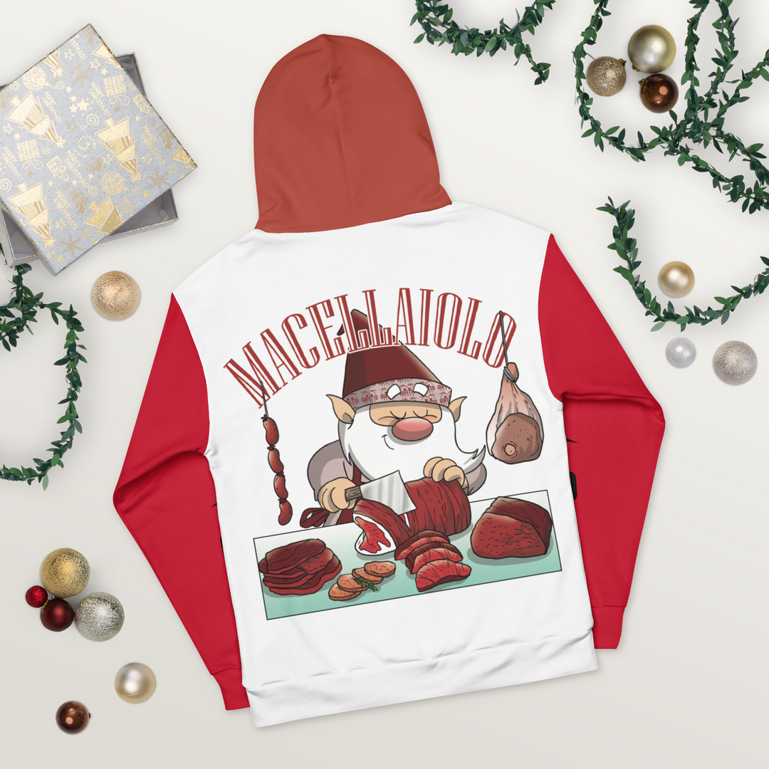 Felpa con cappuccio Uomo/Donna MACELLAIOLO - Gufetto Brand 