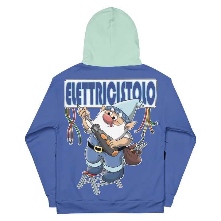 Felpa con cappuccio Uomo/Donna ELETTRICISTOLO - Gufetto Brand 