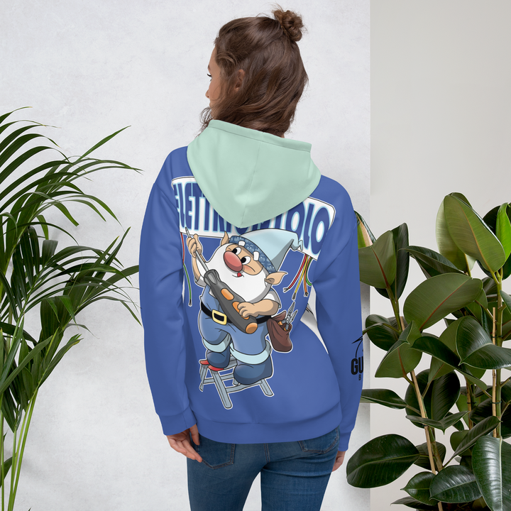 Felpa con cappuccio Uomo/Donna ELETTRICISTOLO - Gufetto Brand 