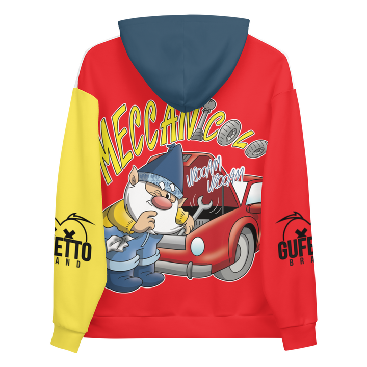 Felpa con cappuccio Uomo/Donna MECCANICOLO - Gufetto Brand 