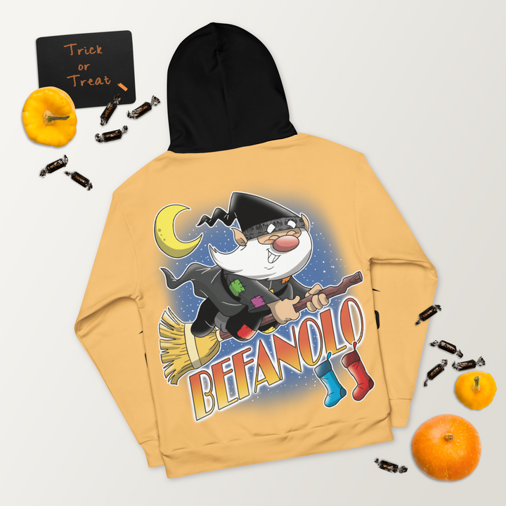 Felpa con cappuccio Uomo/Donna BEFANOLO - Gufetto Brand 