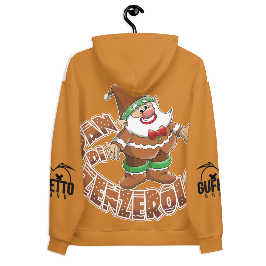 Felpa con cappuccio Uomo/Donna PAN DI ZENZEROLO - Gufetto Brand 
