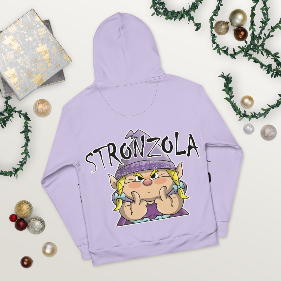 Felpa con cappuccio Uomo/Donna STRONZOLA - Gufetto Brand 
