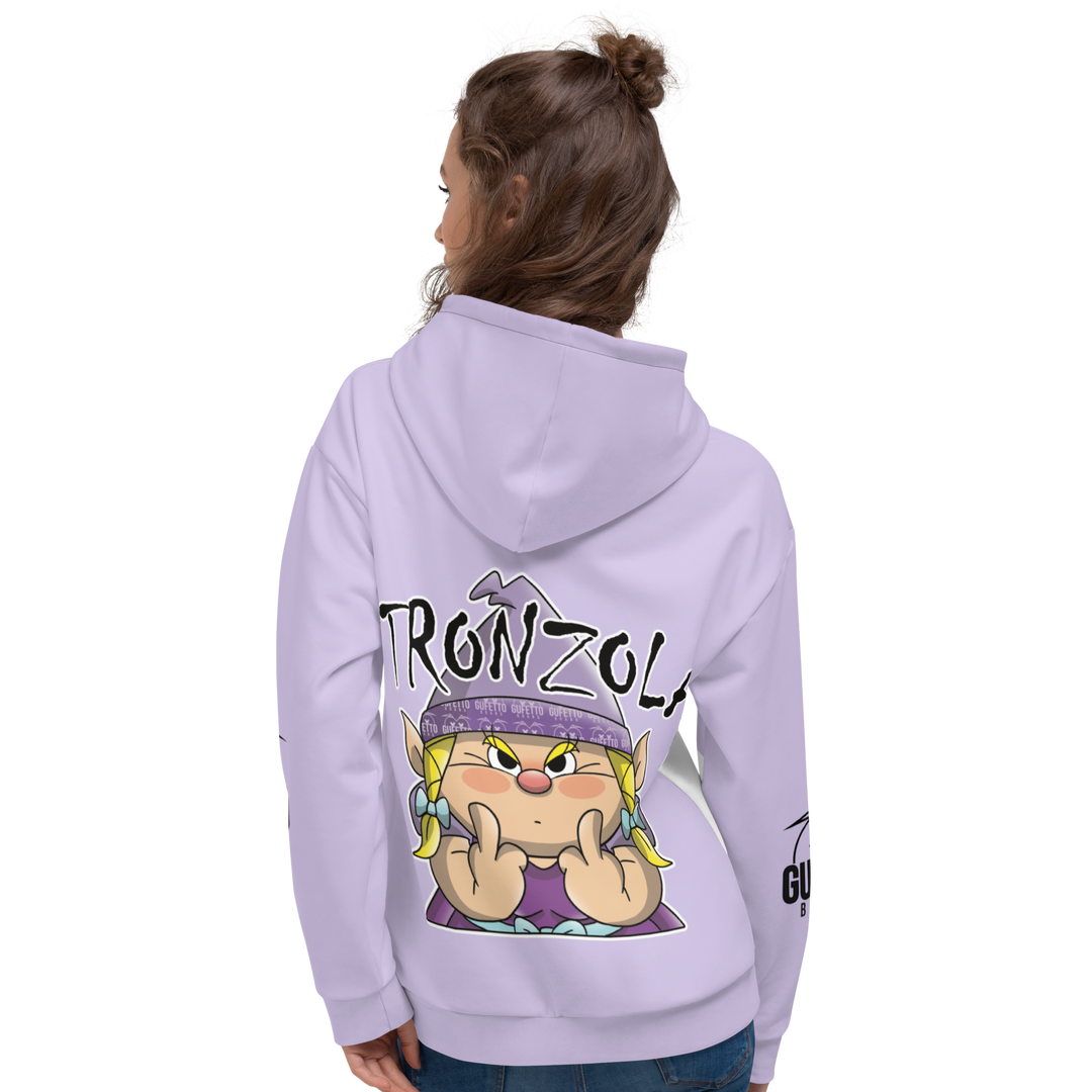Felpa con cappuccio Uomo/Donna STRONZOLA - Gufetto Brand 