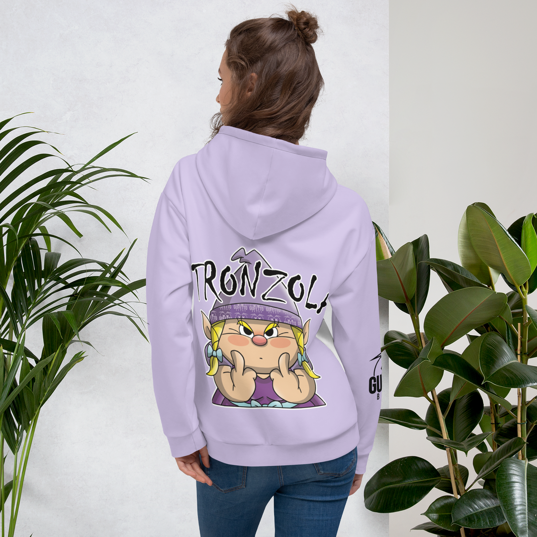 Felpa con cappuccio Uomo/Donna STRONZOLA - Gufetto Brand 